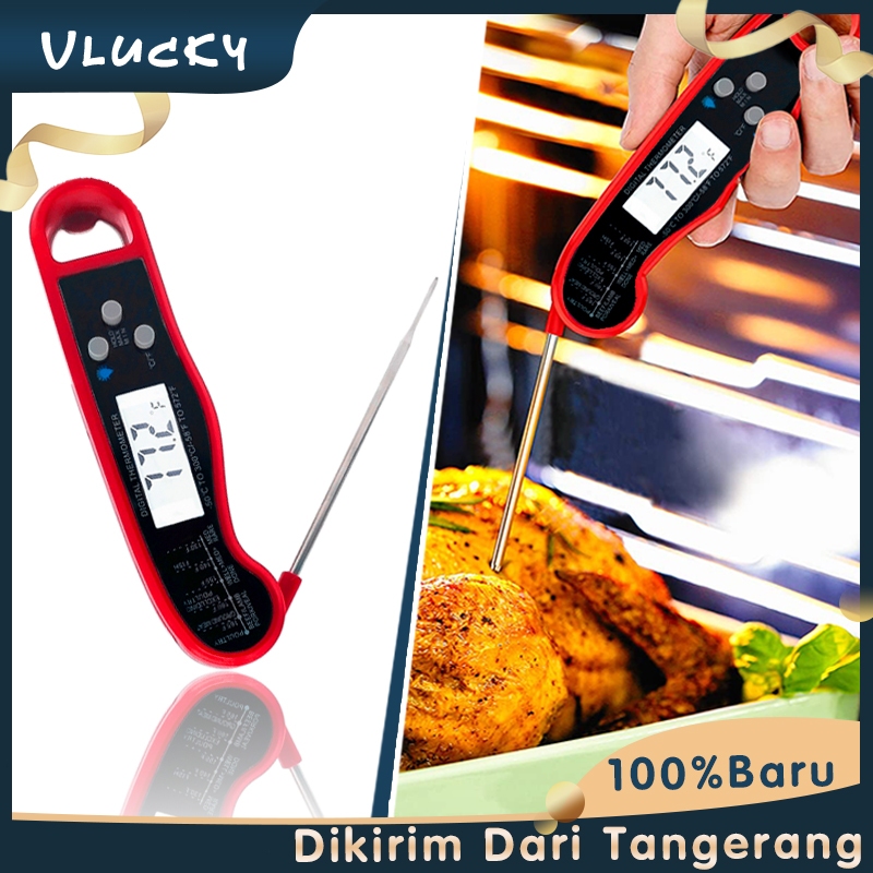 Jual Serbaguna Food Digital Infrared Thermometer Foldable Digital