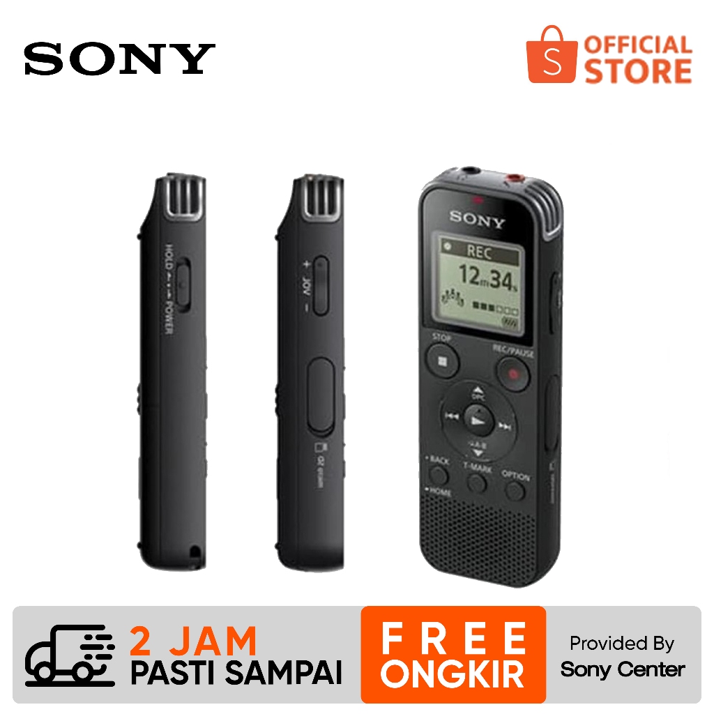 Jual SONY ICD PX470 Digital Voice Recorder Black ICD PX470 ICDPX470