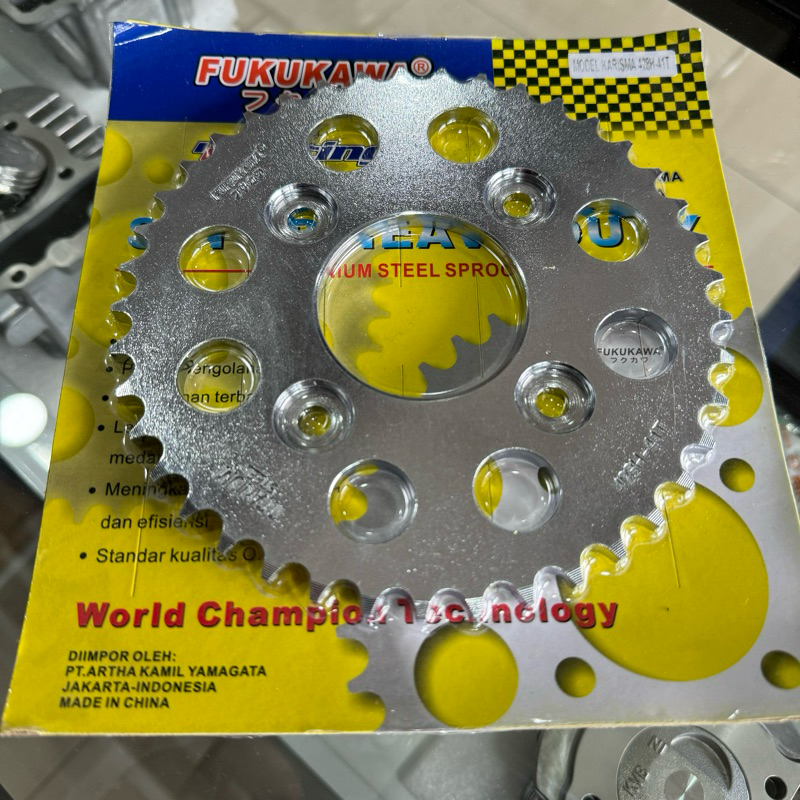 Jual Gear Gir Belakang Fukukawa Racing Model Sss Motor Kharisma