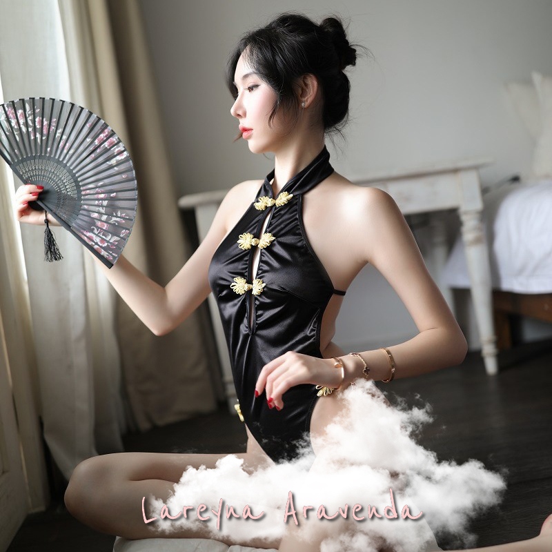 Jual Lareyna Aravenda Lingerie Seksi Model Costume Swimwear Cheongsam