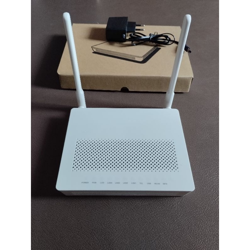 Jual Onu Ont Huawei Echolife Hg M Xpon Epon Gpon Include Adaptor New