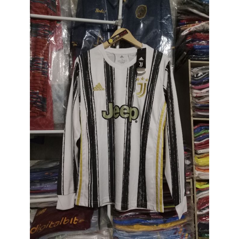 Jual Jersey Juventus Home 2020 2021 Lengan Panjang Shopee Indonesia