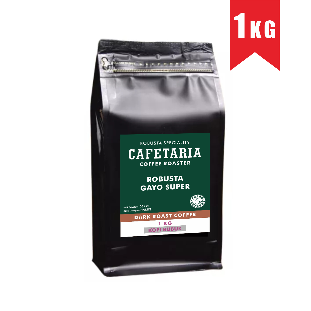 Jual Cafetaria Kopi Robusta Aceh Gayo Super Kg Fresh Roasted Shopee