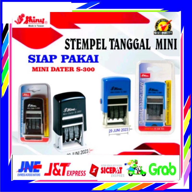 Jual Stempel Tanggal Type S Cap Kantor Toko Shiny Reture Expired