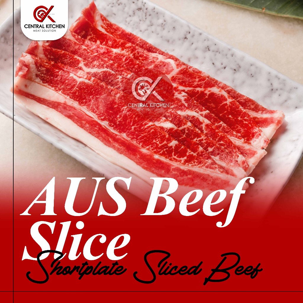 Jual Shortplate Aus Sliced Slice Beef Sukiyaki Yakiniku Shabu