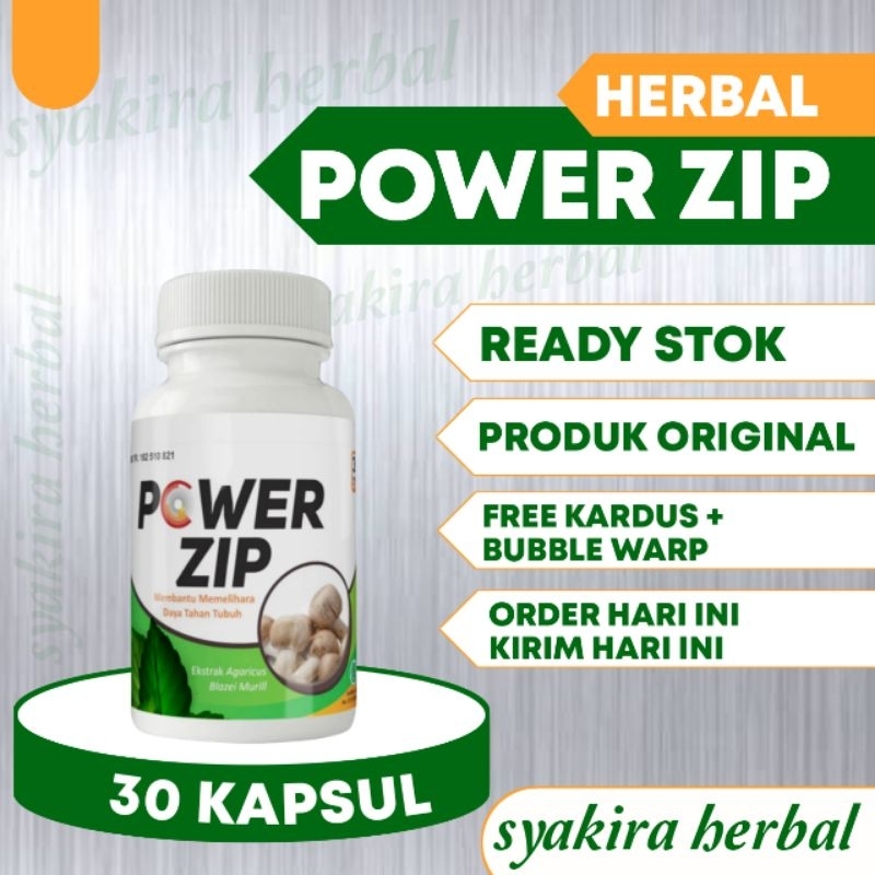 Jual Power Zip Original Isi Tablet Asli Obat Penyakit Kronis Asam