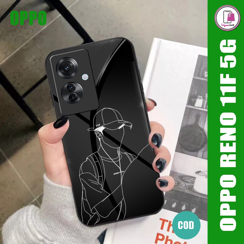 Jual Softcase Kaca Oppo Reno 11F 5G 2024 Motif Mewah 09 Shopee