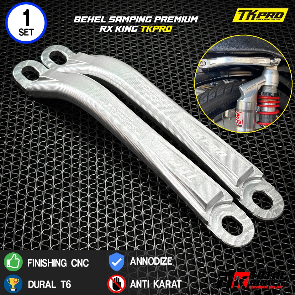 Jual Behel Samping Premium Silver Rx King Rxs Spesial Yt Dural