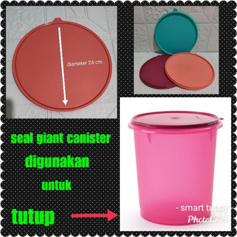 Jual Seal Tutup Giant Canister L Tutup Toples Shopee Indonesia