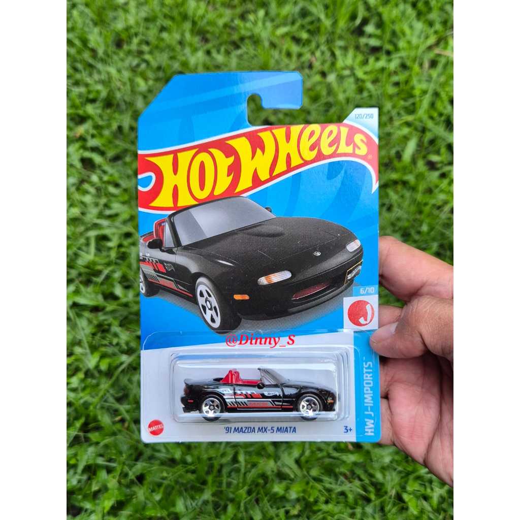 Jual Hot Wheels Mazda MX Miata Hitam Original Shopee Indonesia
