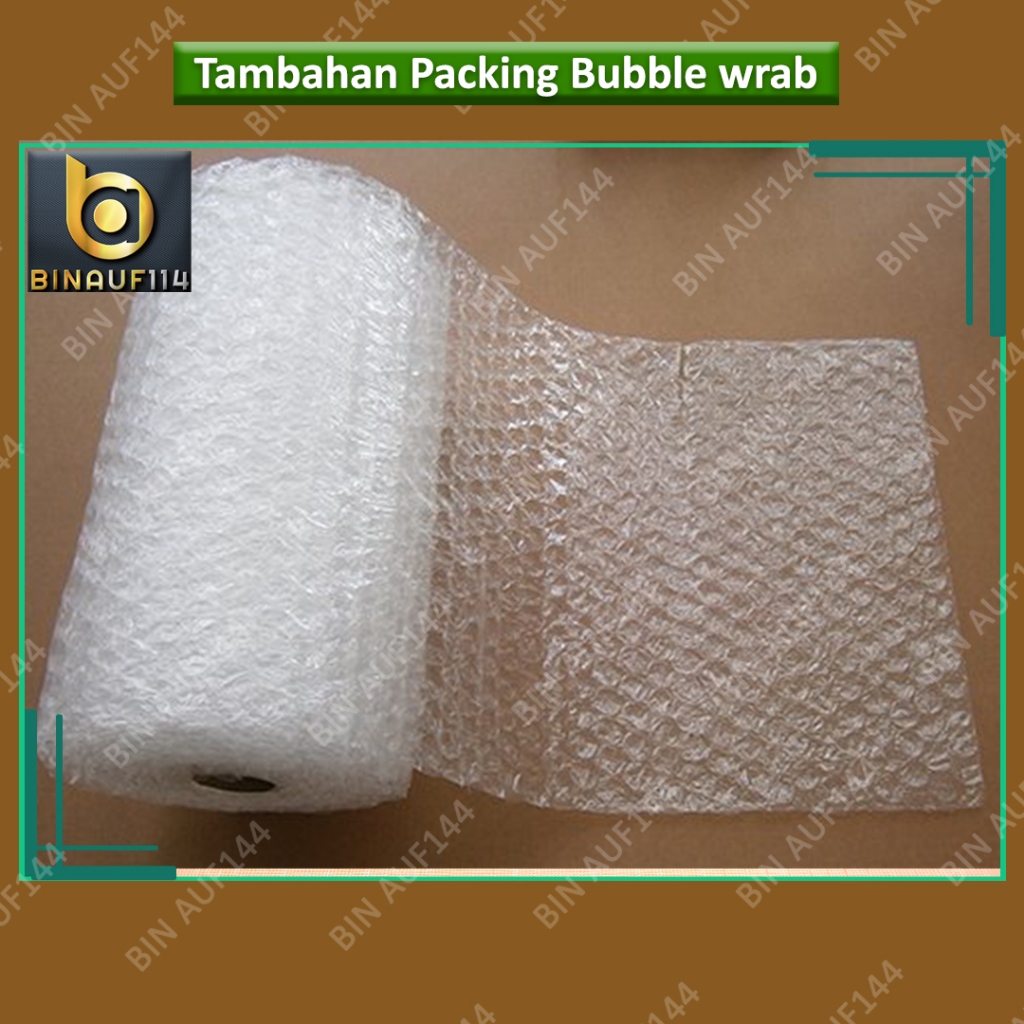 Jual Tambahan Packing Bubble Wrap Khusus Packing Shopee Indonesia