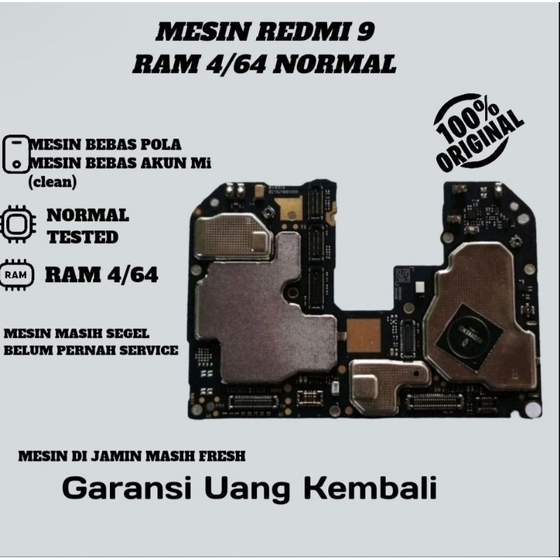 Jual MESIN REDMI 9 RAM 4 64 NORMAL TESTED TINGGAL PAKAI Shopee Indonesia