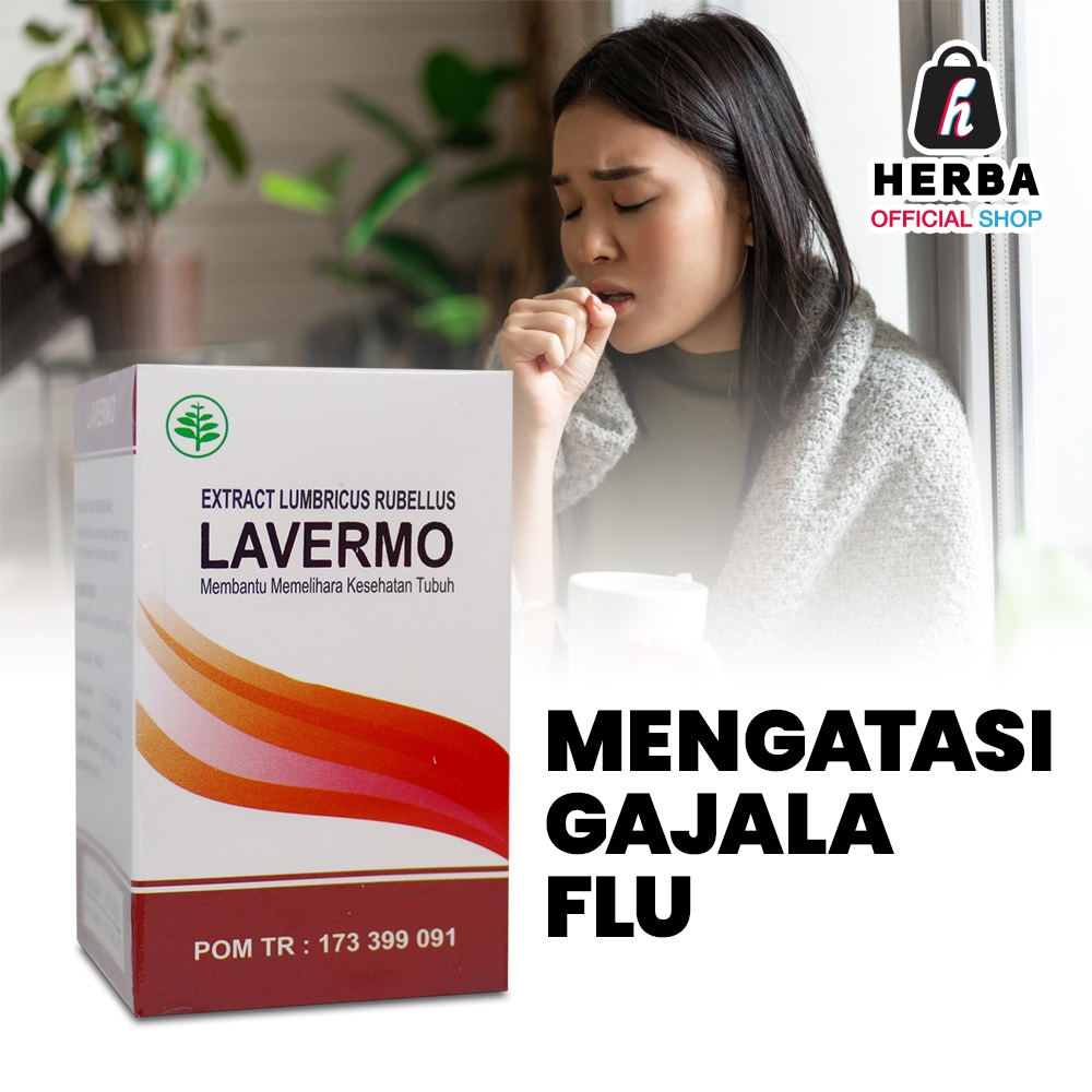 Jual OBAT UNTUK MENGATASI GEJALA FLU LAVERMO DEMAM SAKIT KEPALA BERSIN