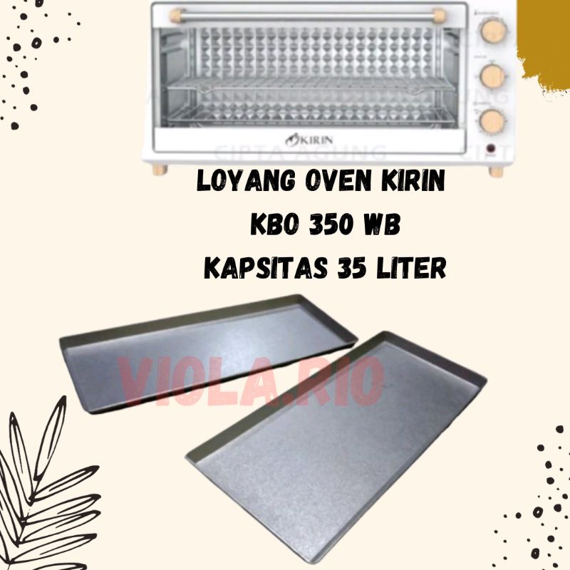 Jual Loyang Oven Listrik Kirin Kbo 350 Loyang Oven Elektrik Shopee