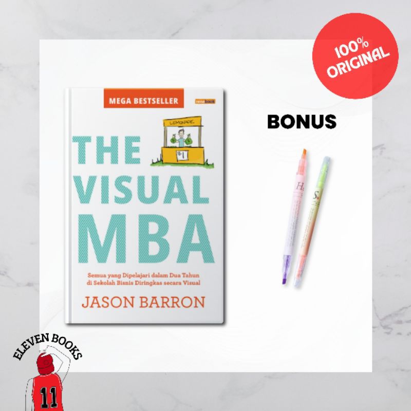 Jual Buku Original The Visual Mba Hard Cover Jason Barron Renebook