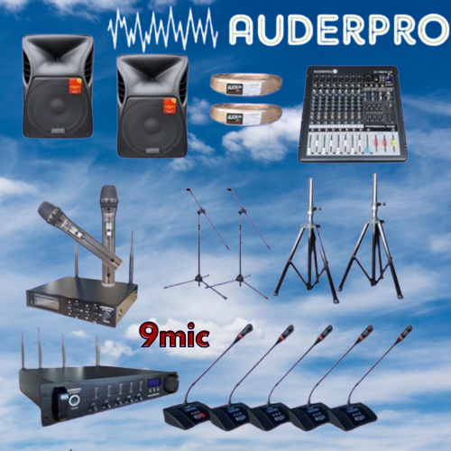 Jual Paket Sound System Conference Wireless Auderpro F Dengan Mic