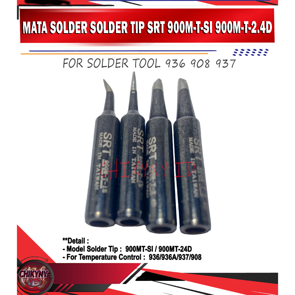 Jual MATA SOLDER SOLDER TIP SRT 900M T IS 900M T 2 4D FOR SOLDER TOOL