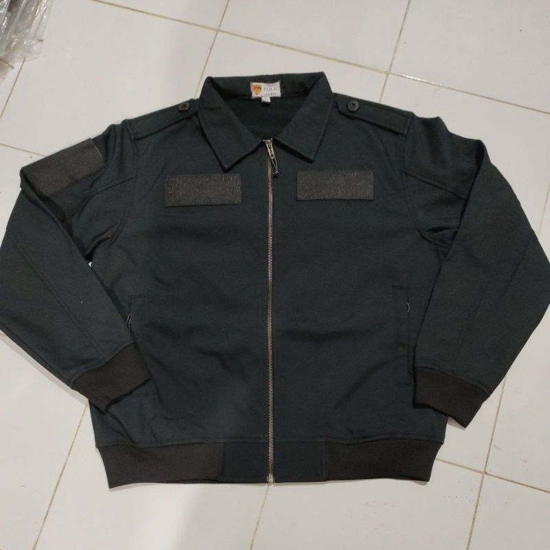 Jual Jaket Jatah Polisi L Jaket Polisi L Jaket Jatah Polri Shopee