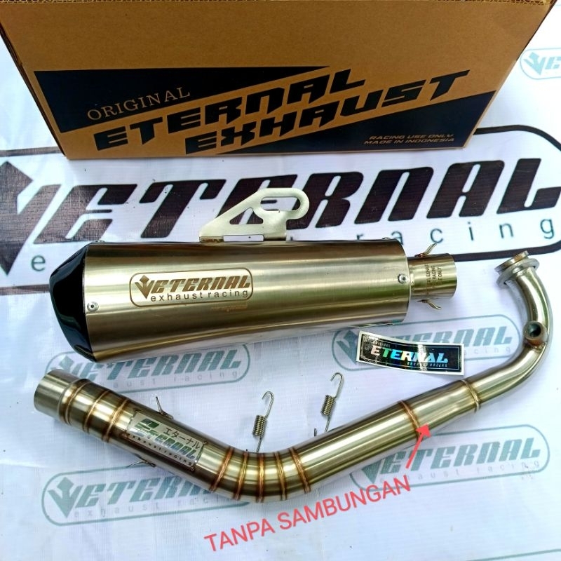 Jual PROMO Knalpot Racing Inlet 38 Dan 50 ETERNAL Exhaust Original