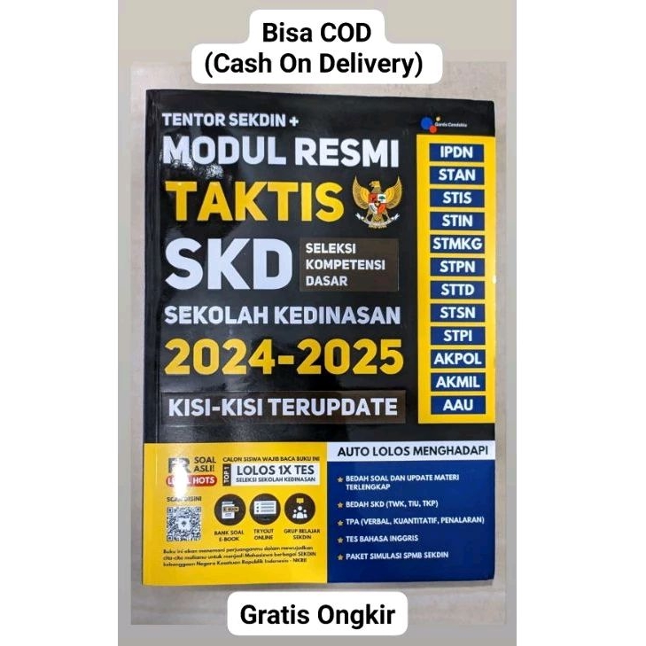 Jual Buku Modul Resmi Taktis Skd 2024 2025 Kisi Kisi Ter Update