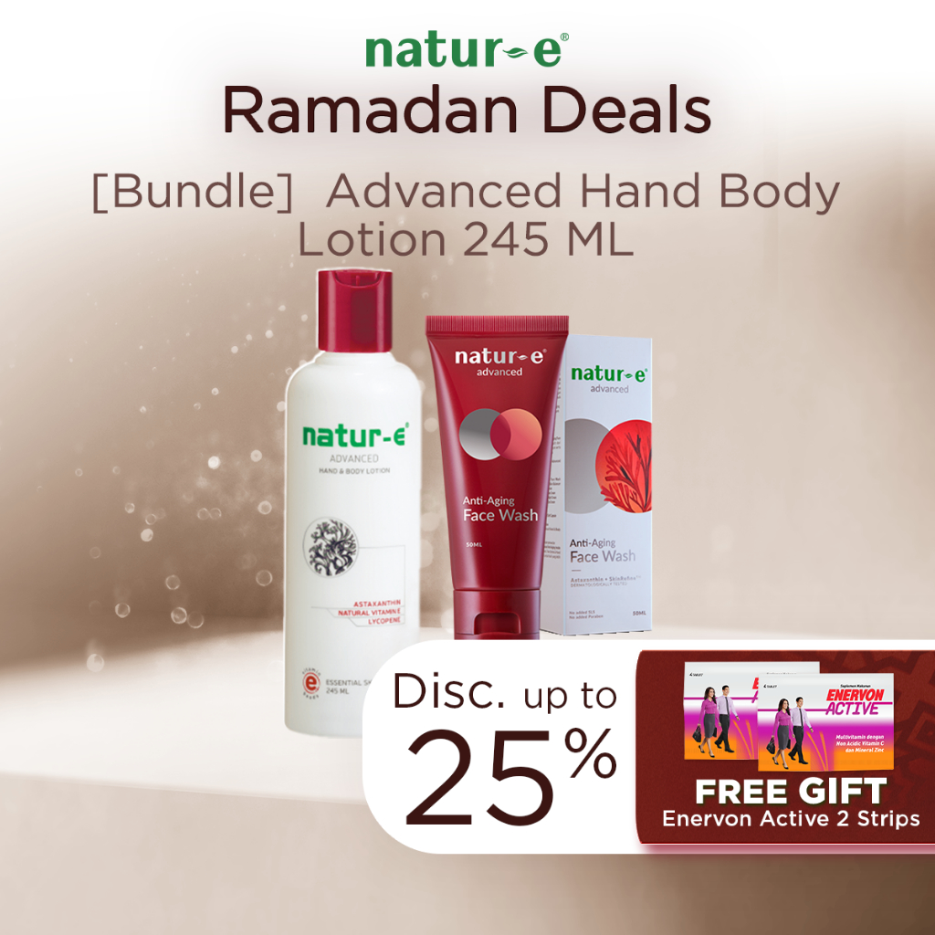 Jual Bundle Natur E Advanced Hand Body Handbody Lotion Ml