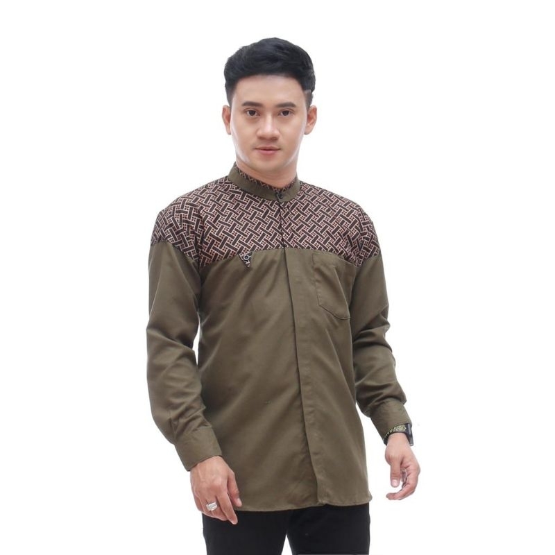 Jual Baju Koko Kurta Dewasa Lengan Panjang Material Catton Adem Serap