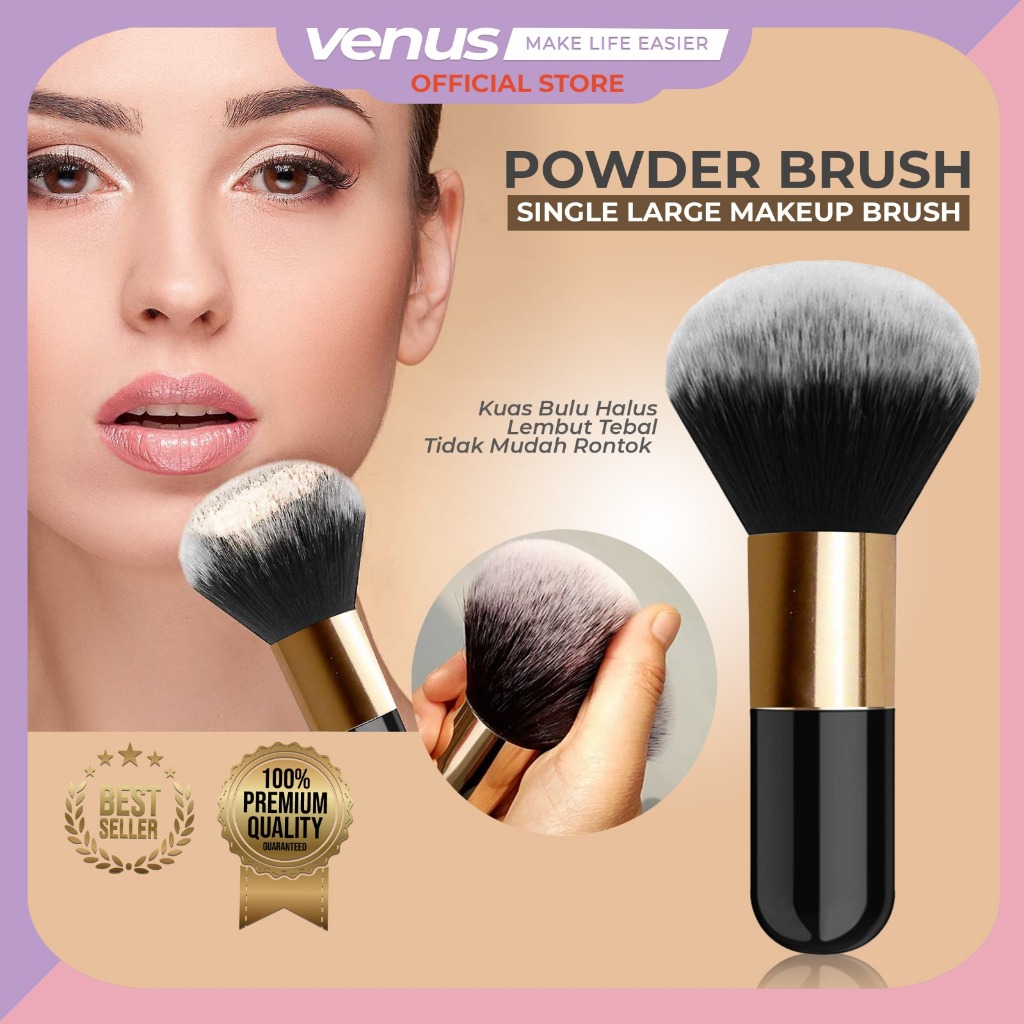 Jual Venusjkt Makeup Brush Powder Brush Brush Blush On Kuas