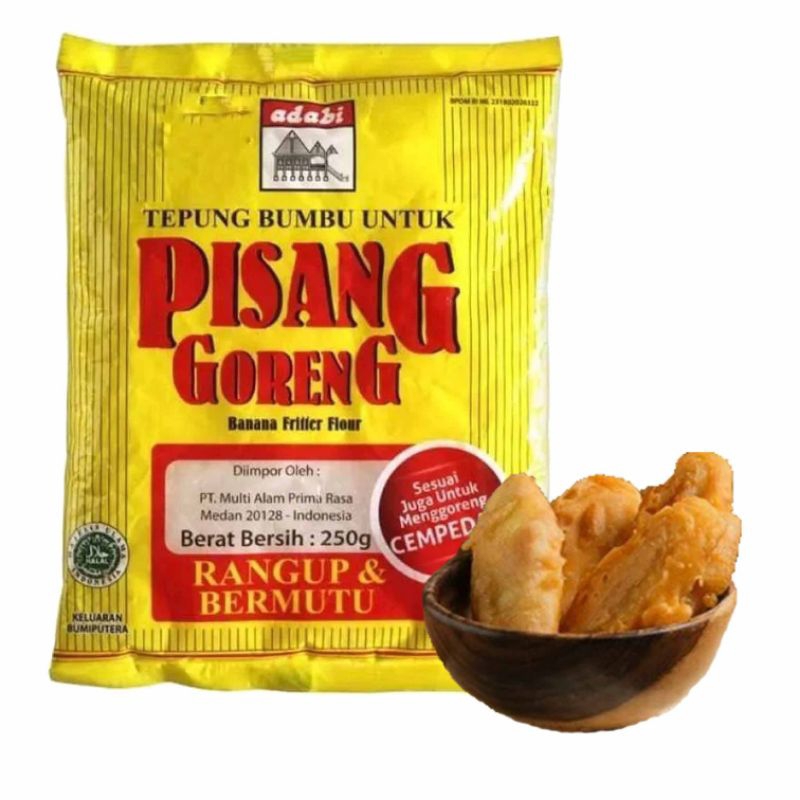 Jual Adabi Tepung Goreng Pisang Tepung Instant Shopee Indonesia