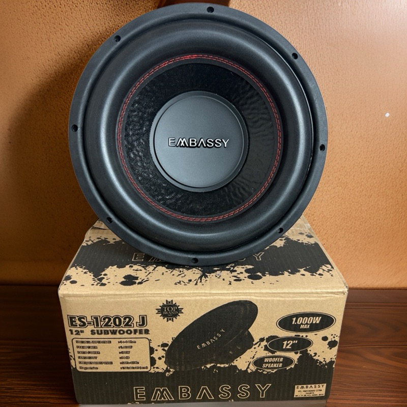 Jual Subwoofer Inch Embassy Es J Double Coil Shopee Indonesia