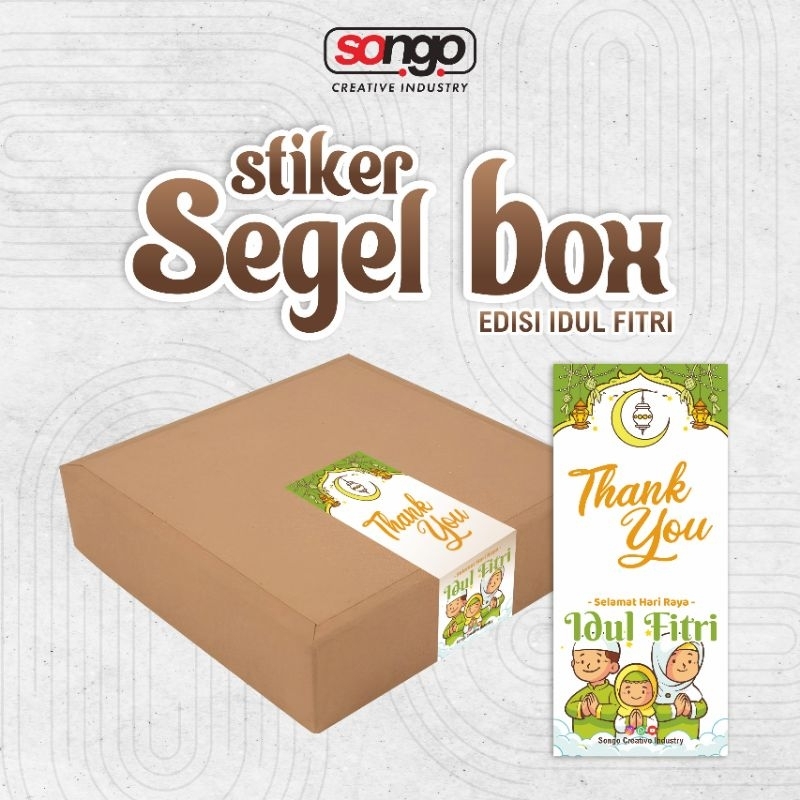 Jual Stiker Segel Box Belt Box Custom Free Cutting Shopee Indonesia