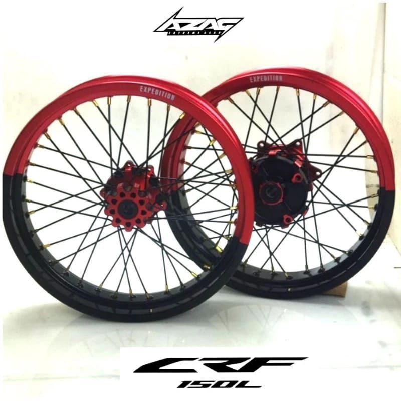 Jual Velg Set Supermoto Honda Crf L Ring Expedition Warna Shopee