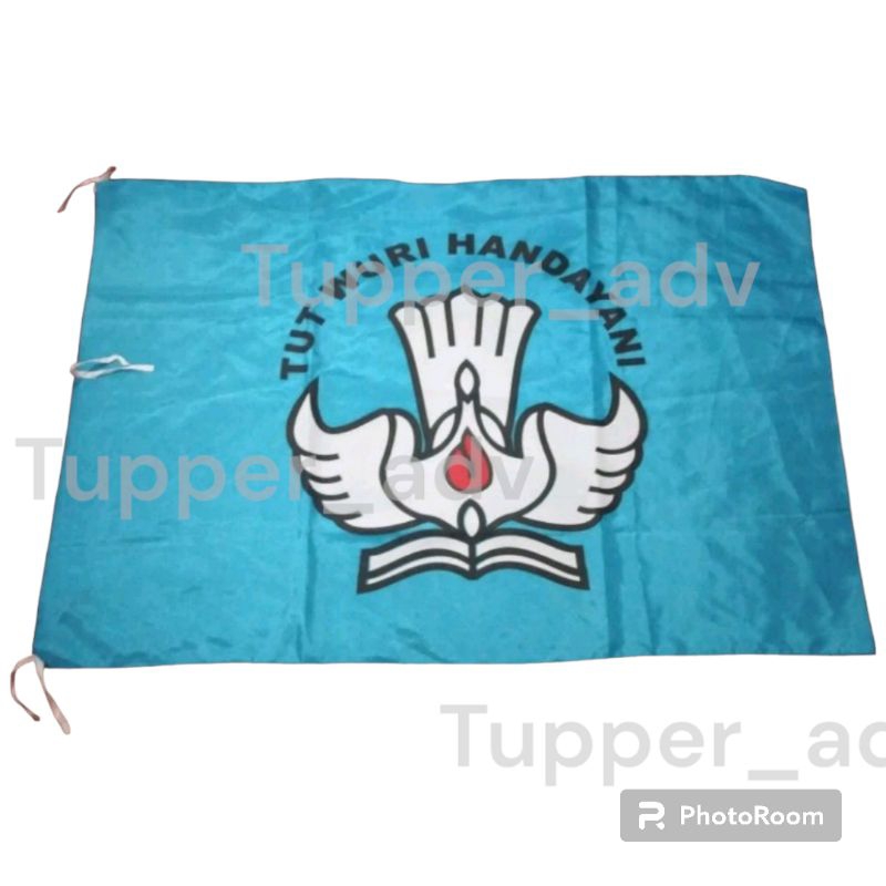 Jual Bendera Tut Wuri Handayani Sablon Ukuran 80x120cm Shopee Indonesia