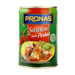 Jual Pronas Sardines In Tomato Sauce Chilli Sauce Kaleng G Shopee