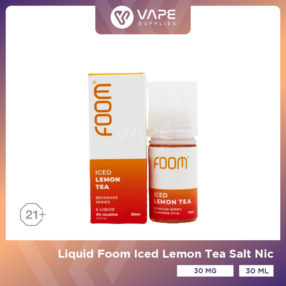 Jual Liquid Foom Iced Lemon Tea Salt Nic 30ML Shopee Indonesia