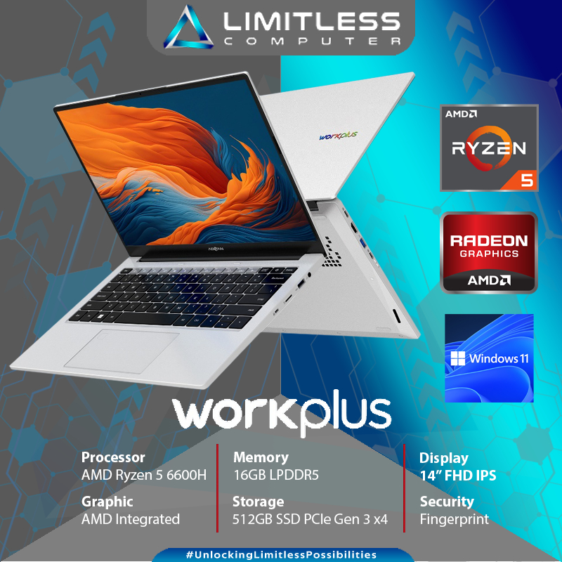 Jual Advan Workplus Amd Ryzen H Gb Gb Fhd Ips Windows