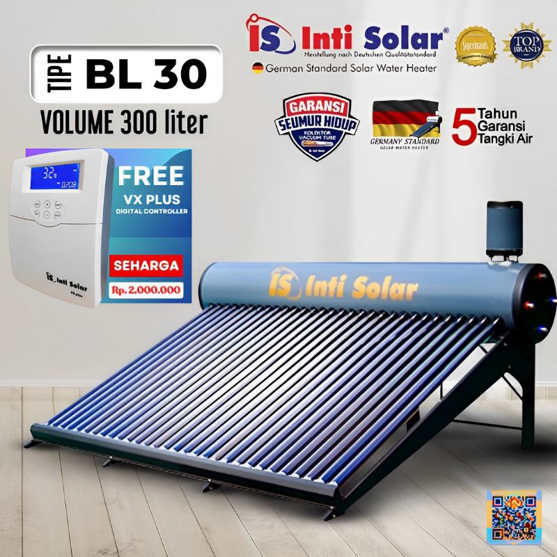 Jual Inti Solar Pemanas Air Tenaga Matahari Black Series Tipe Bl