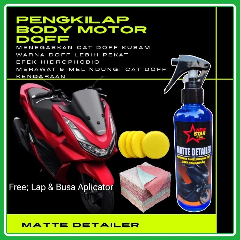 Jual Pengkilap Body Motor Doff Mobil Doff Matte Detailer Helm