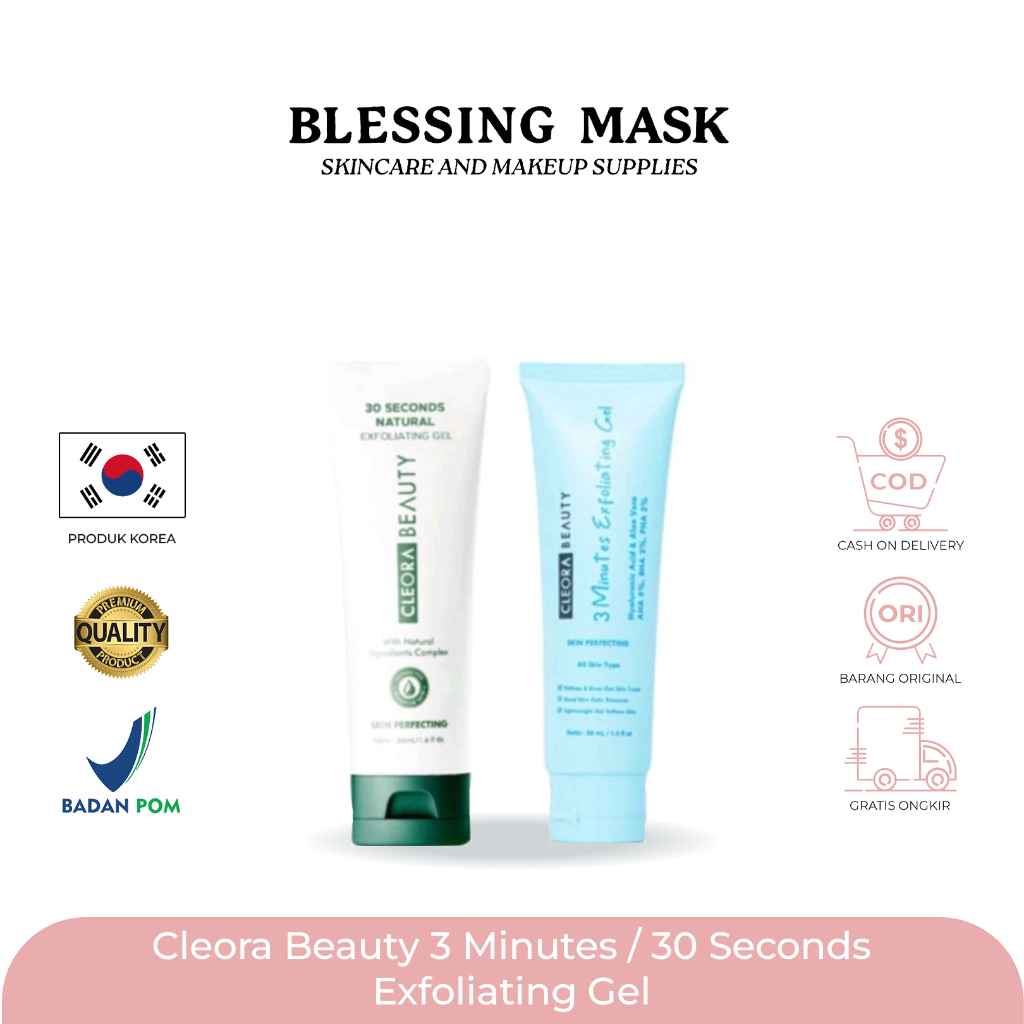 Jual Cleora Exfoliating Gel Gr With Aha Bha Pha Exfoliasi Wajah