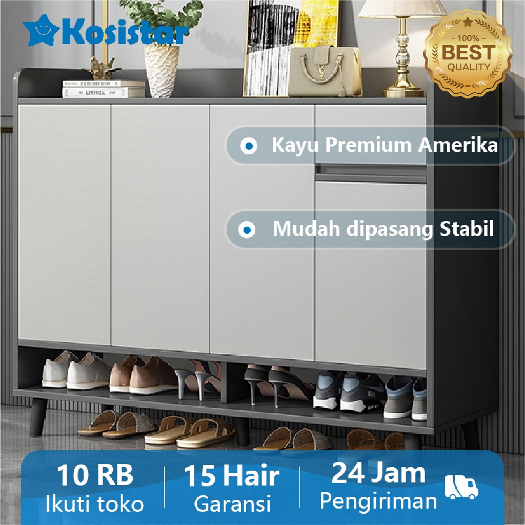 Jual Kosistar Lemari Sepatu Tertutup Lemari Dapur Minimalis Lemari