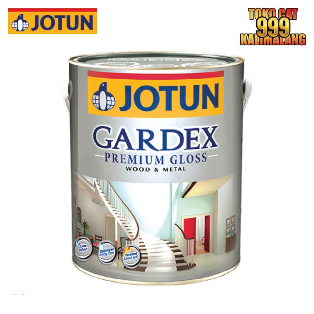 Jual Cat Minyak Kayu Besi Jotun Gardex Premiun Gloss Warna Putih 1