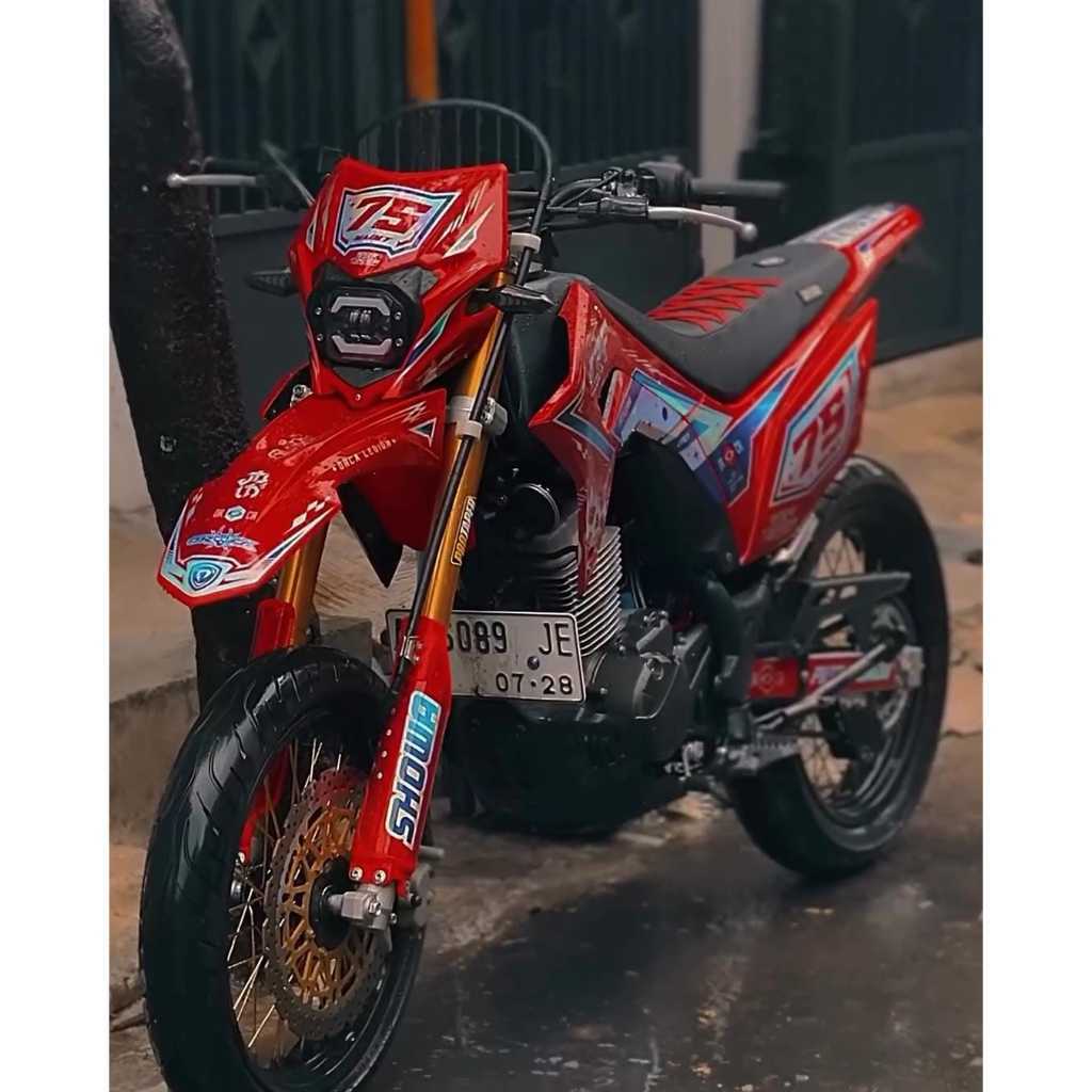 Jual Decal Stiker CRF 150L D Tracker KLX BF Klxbf150L WR155 Gordon