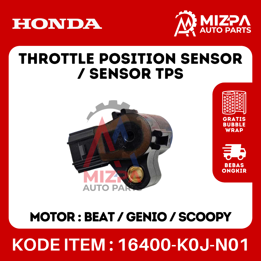 Jual HONDA 16400 K0J N01 Sensor TPS Assy Throttle Throtle Beat Genio