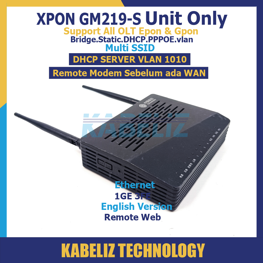 Jual ONU XPON MODEM EPON GPON ONT GPON EPON SUPPORT ALL OLT EPON DAN