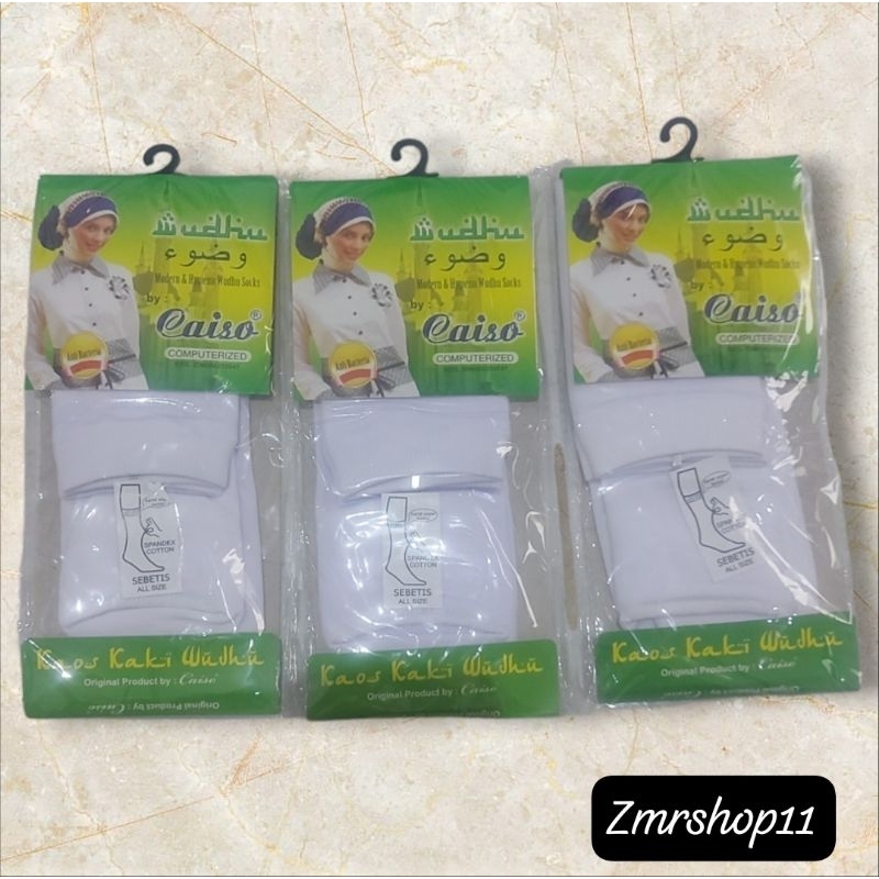 Jual Kaos Kaki Wudhu Muslimah Caiso Polos Bisa Dipakai Haji Dan Umroh