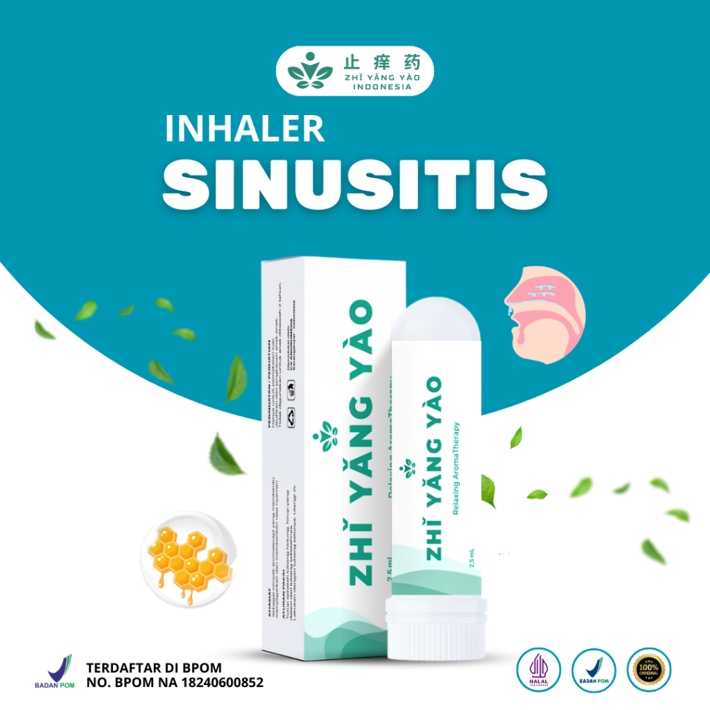 Jual Zhi Yang Yao Inhaler Sinuitis Essential Oil Inhaler Hidung