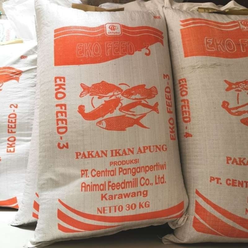 Jual Pakan Ikan Protein Tinggi Pelet Eko Feed 2 3 4 Untuk Ikan Bandeng