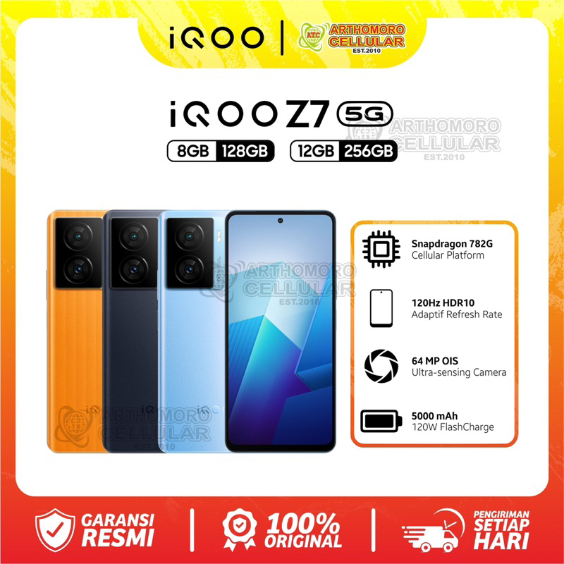 Jual Iqoo Z G Gb Gb Garansi Resmi Shopee Indonesia