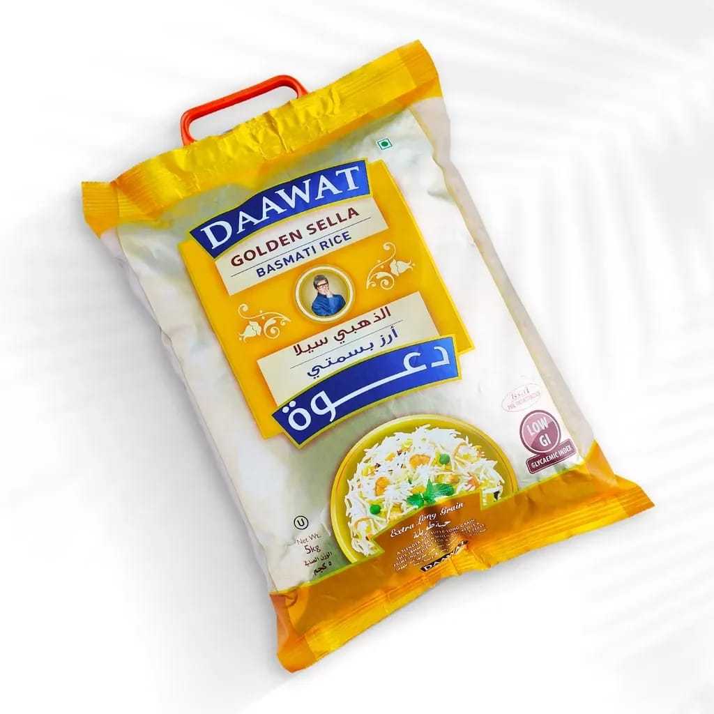 Jual Daawat Golden Sella Basmati Rice 5kg Beras Basmati Beras India