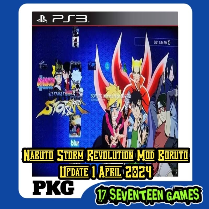 Jual Naruto Storm Revolution Mod Boruto Game PS3 Cfw Hfw Hen Shopee