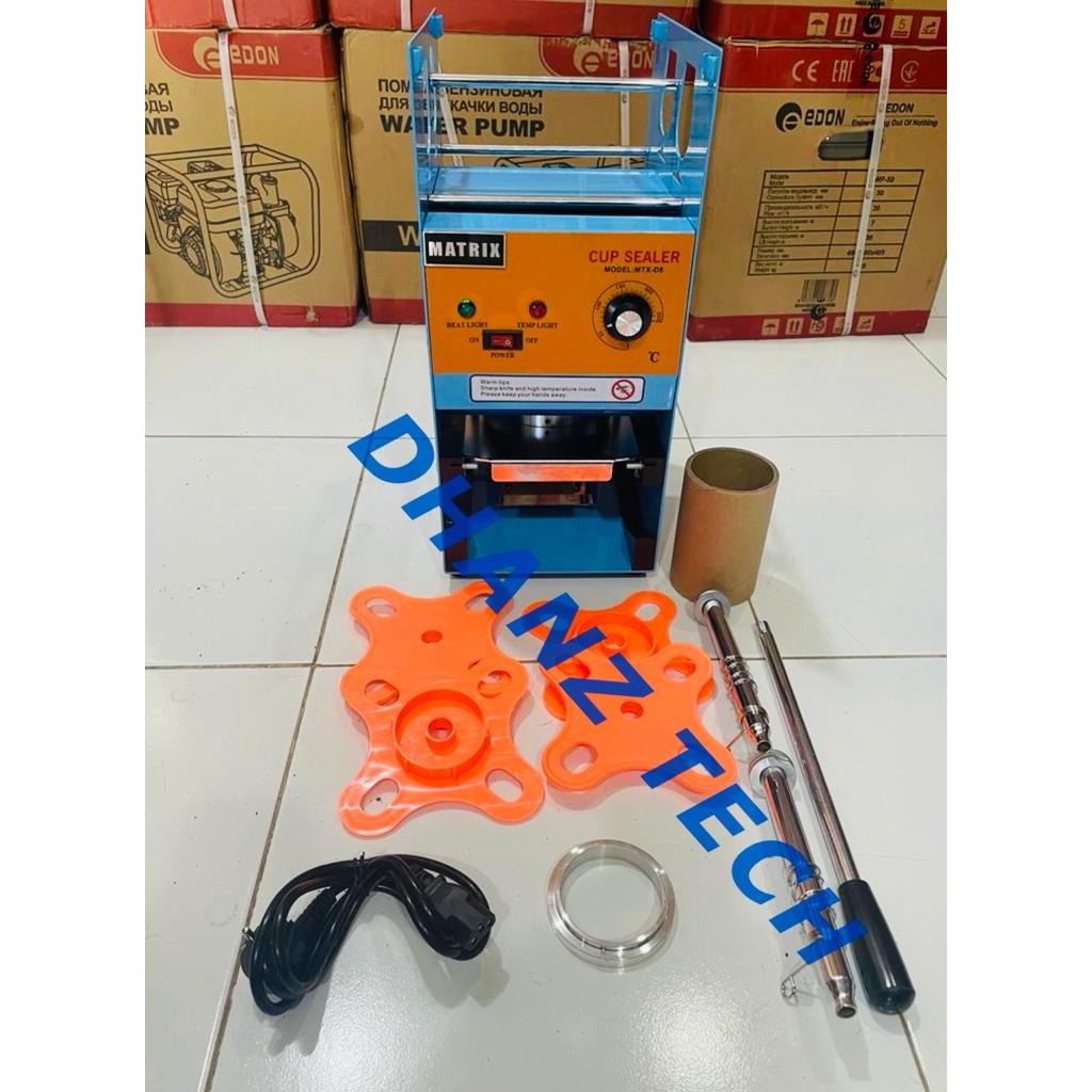 Jual CUP SEALER MATRIX MTX D8 ALAT PRESS GELAS AQUA MESIN PRES GELAS